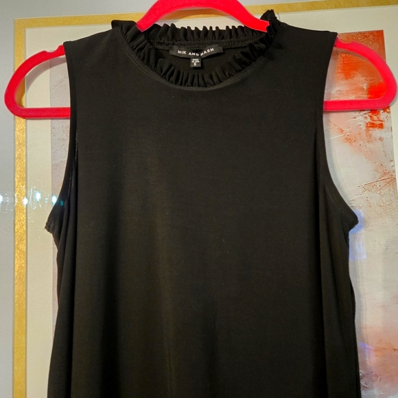 Little Black Dress With Ruffles - Picture 1 of 14
